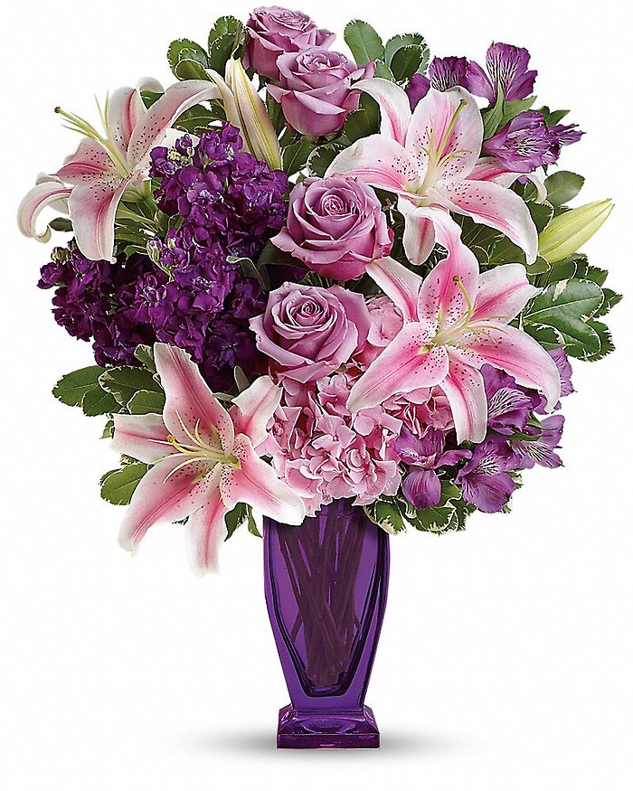 Blushing Violet Bouquet
