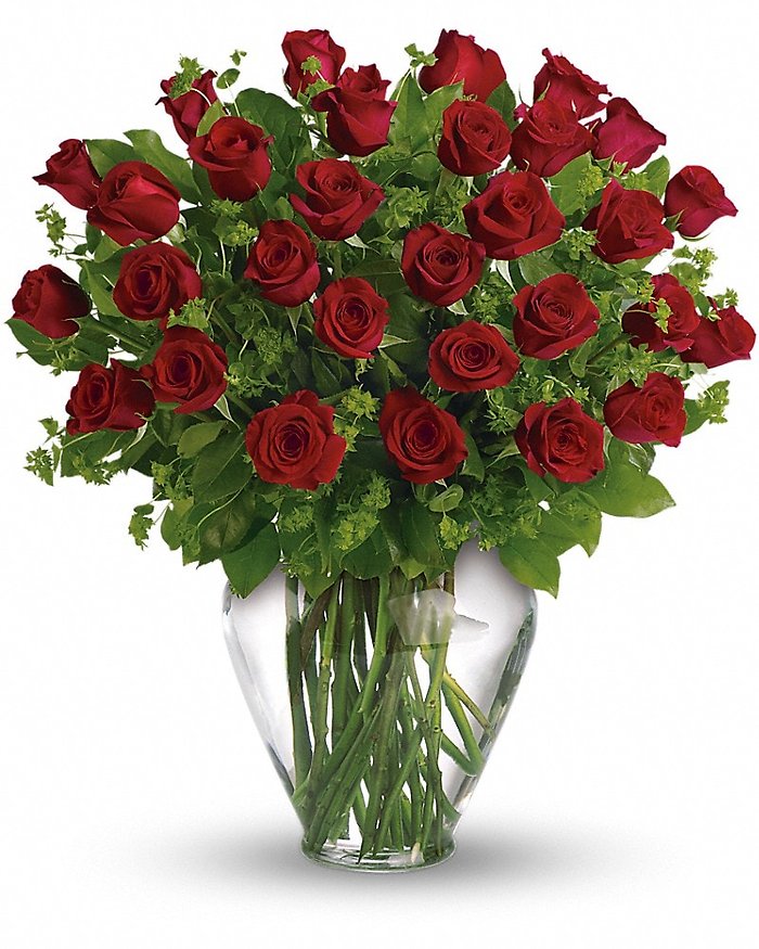 A My Perfect Love - Long Stemmed Red Roses