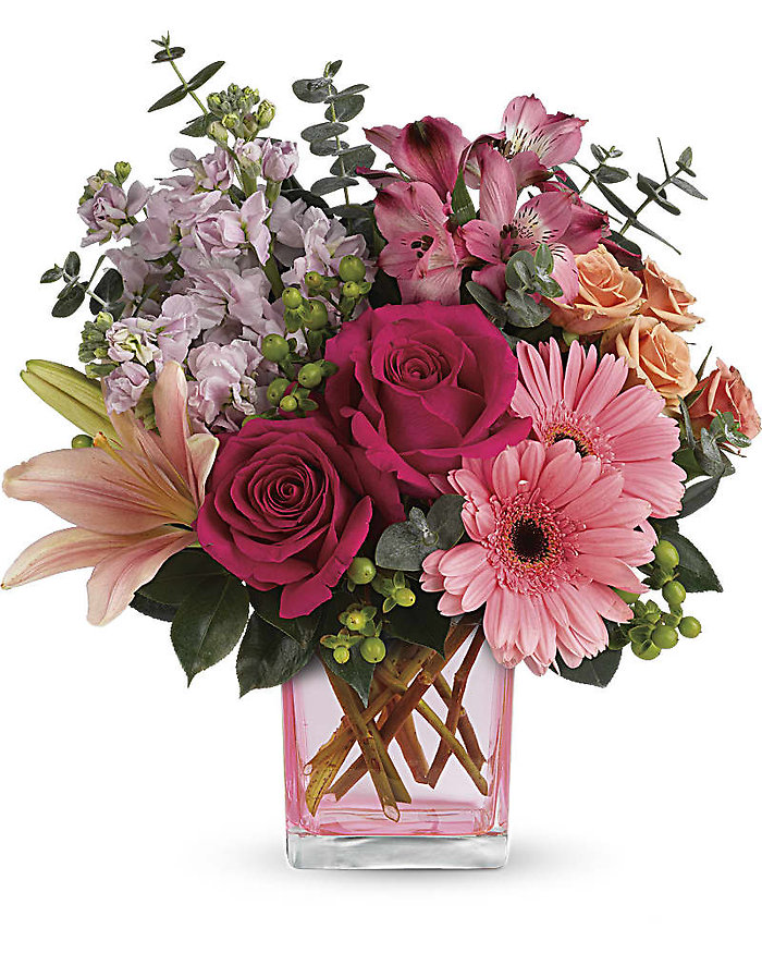 Painterly Pink Bouquet