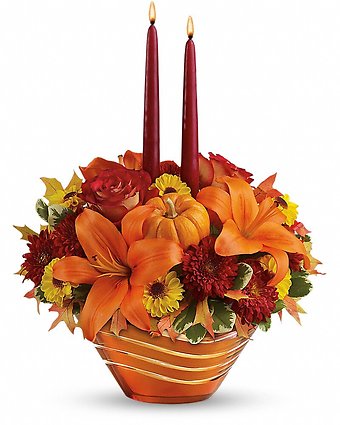 Amber Waves Centerpiece